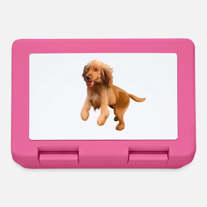 Cocker spaniel - Lunchbox - pink