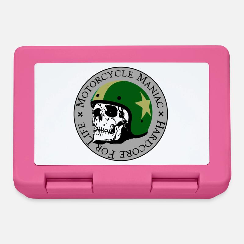 Motorcycle Maniac - Lunchbox - pink