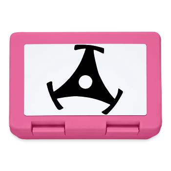 45 R.P.M. Adaptor - Boîte à goûter - rose - Devant