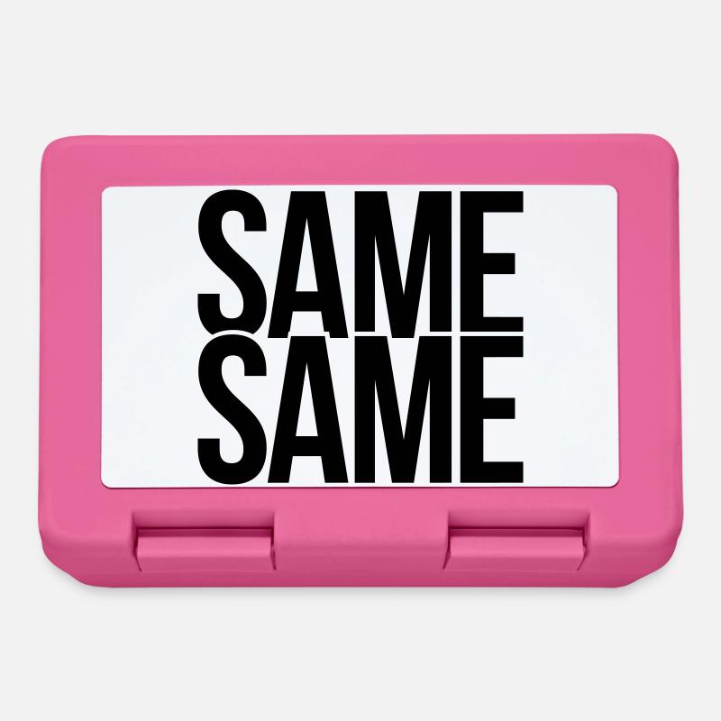 same same - Brotdose - Pink