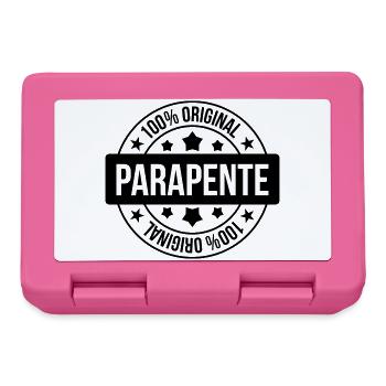 Parapente Parapentiste Sport Extrême Parachutisme - Boîte à goûter - rose - Devant