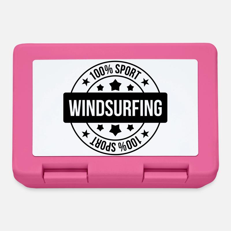 Planche à voile / Véliplanchiste / Windsurf / - Boîte à goûter - rose