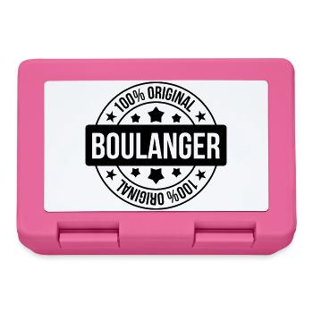 Baker / Bakery / Bäckerei / Boulanger / Bread - Lunchbox - pink - Front