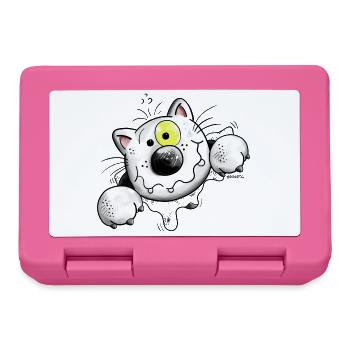 Crazy Cat - Boîte à goûter - rose - Devant