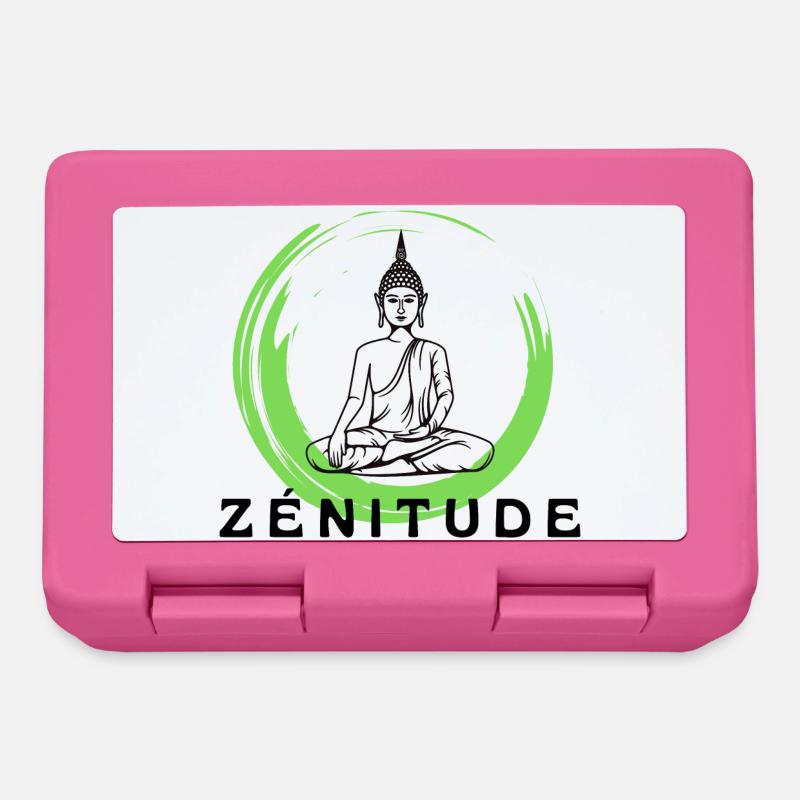 zénitude - Boîte à goûter - rose