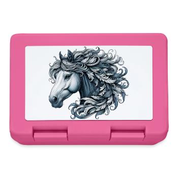 Horse - Lunchbox - pink - Front