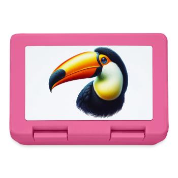 Tukan - Brotdose - Pink - Vorne
