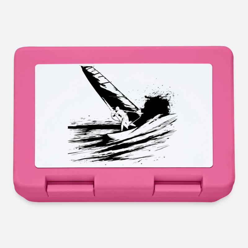 Windsurfen - Brotdose - Pink
