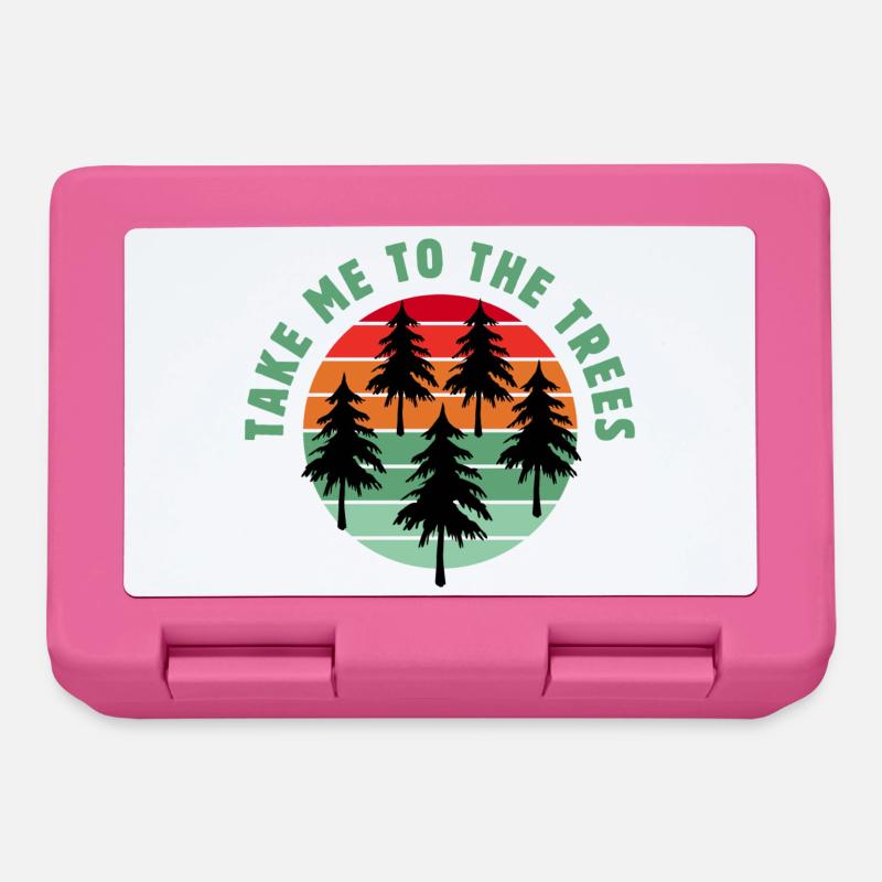 Take me to the trees - Lunchbox - pink