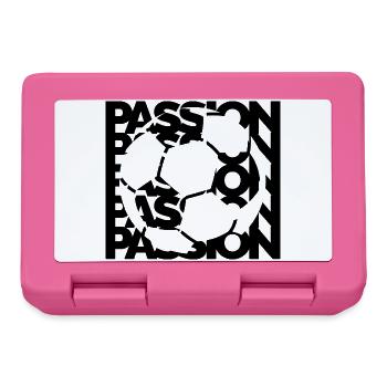 Passion Soccer Passion Soccer Logo icon - Lunchbox - pink - Front