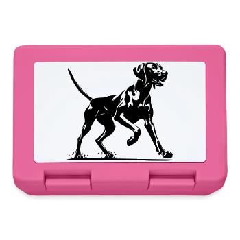 Magyar Vizsla - Brotdose - Pink - Vorne