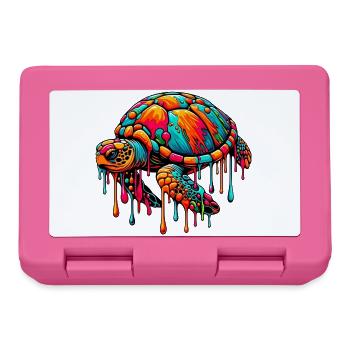 Turtle - Lunchbox - pink - Front