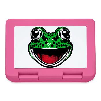 Frog - Lunchbox - pink - Front