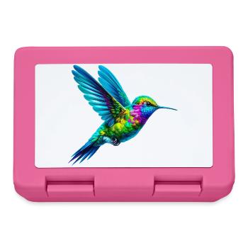 Colibri - Boîte à goûter - rose - Devant