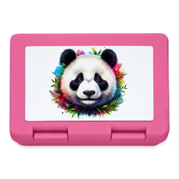 Panda - Brotdose - Pink - Vorne