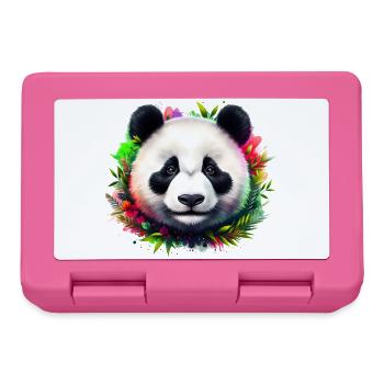 Panda - Brotdose - Pink - Vorne