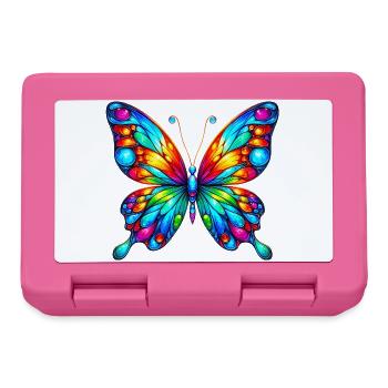 Butterfly - Lunchbox - pink - Front