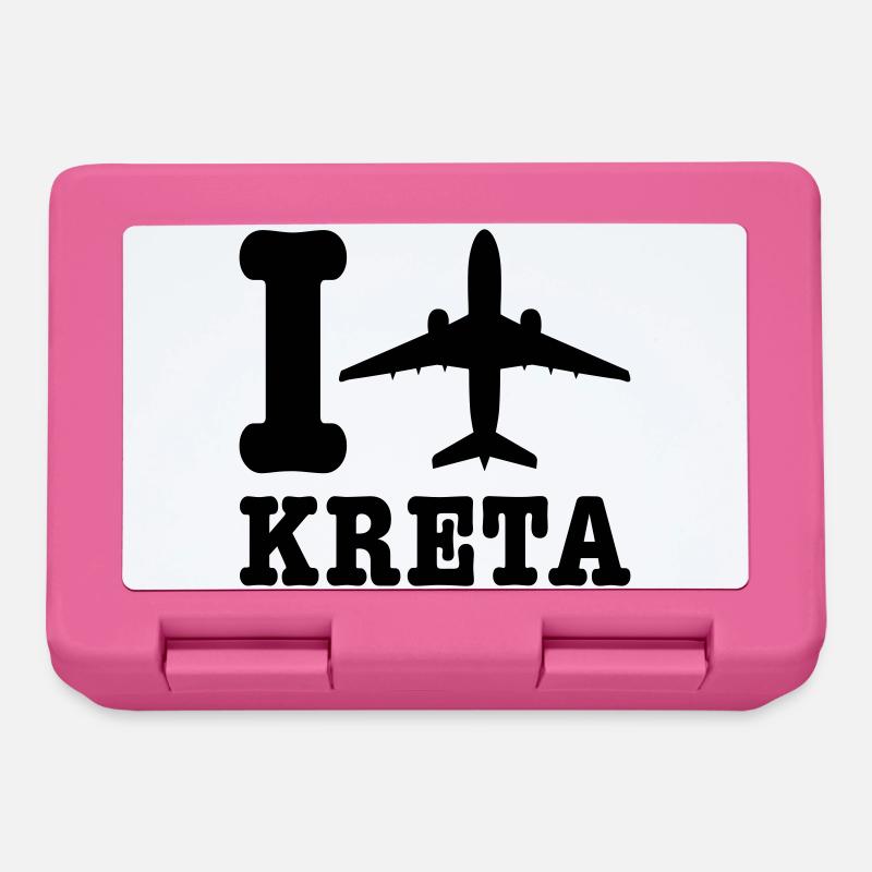 Crete Holidays - Lunchbox - pink