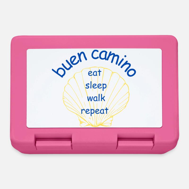 Eat Sleep walk repeat - Brotdose - Pink