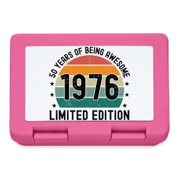 50 ans d’être génial 1976 Édition limitée - Boîte à goûter - rose - Devant