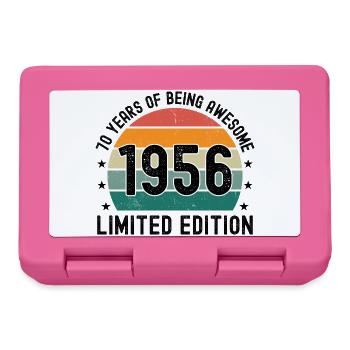 70 ans d’être génial 1956 Édition limitée - Boîte à goûter - rose - Devant