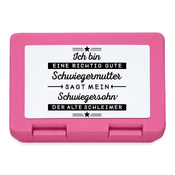 I'm a good mother-in-law - Lunchbox - pink - Front