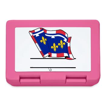 Centre-Val de Loire Writing space - Lunchbox - pink - Front
