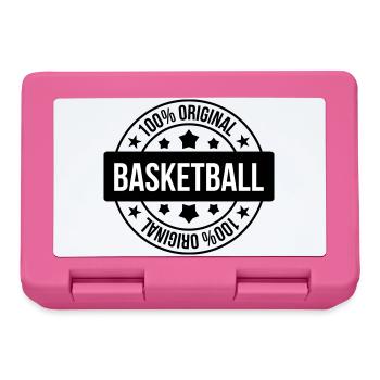 Basketball / Basketball / Basktet-Ball / Sport - Brotdose - Pink - Vorne