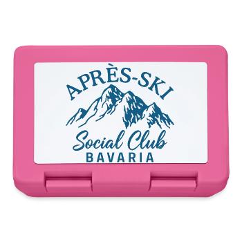 Après Ski Social Club Bavaria - Lunchbox - pink - Front