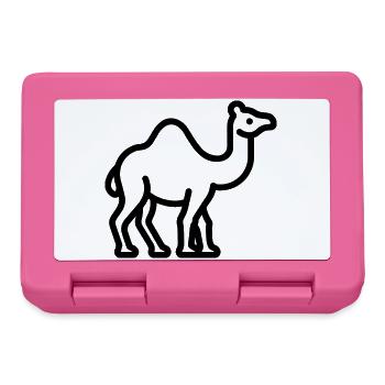 camel - Lunchbox - pink - Front