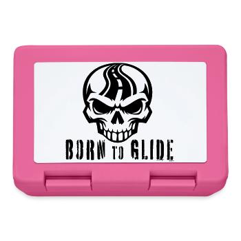 Born to Glide - Lunchbox - pink - Front