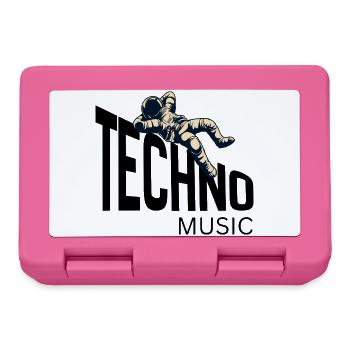 Astronaut in Orbit - Lunchbox - pink - Front