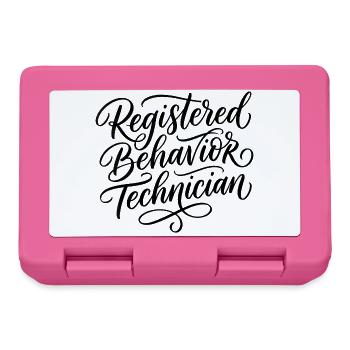 Registered Behavioral Technician (RBT) for Women - Lunchbox - pink - Front