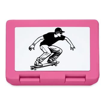 Skateboard Boy - Boîte à goûter - rose - Devant