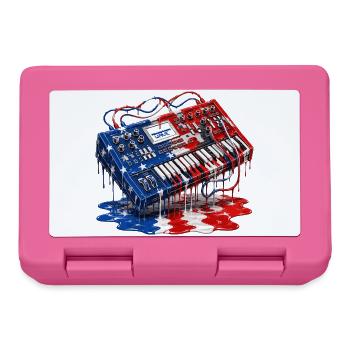 Synth-Pop, New-Wave-Musik USA Synthesizer - Brotdose - Pink - Vorne