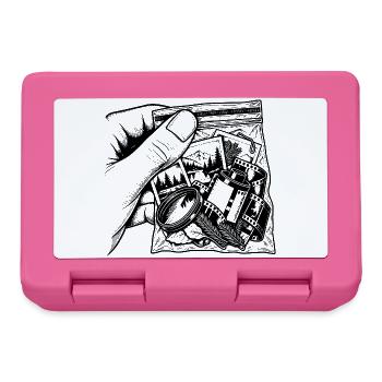 Suchtfoto Argentique – Filmverpackungsbeutel - Brotdose - Pink - Vorne