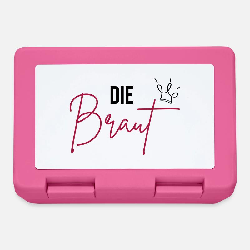 die braut - Brotdose - Pink