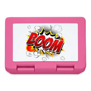Boom Comic Grafik - Brotdose - Pink - Vorne