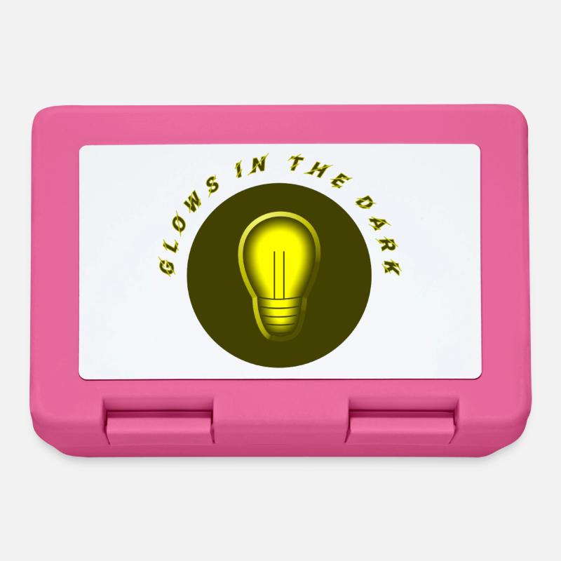 glows in the dark electro current problem - Lunchbox - pink