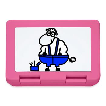 Handwerkerschaf, Held der Arbeit - Brotdose - Pink - Vorne