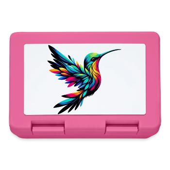 Kolibri - Brotdose - Pink - Vorne