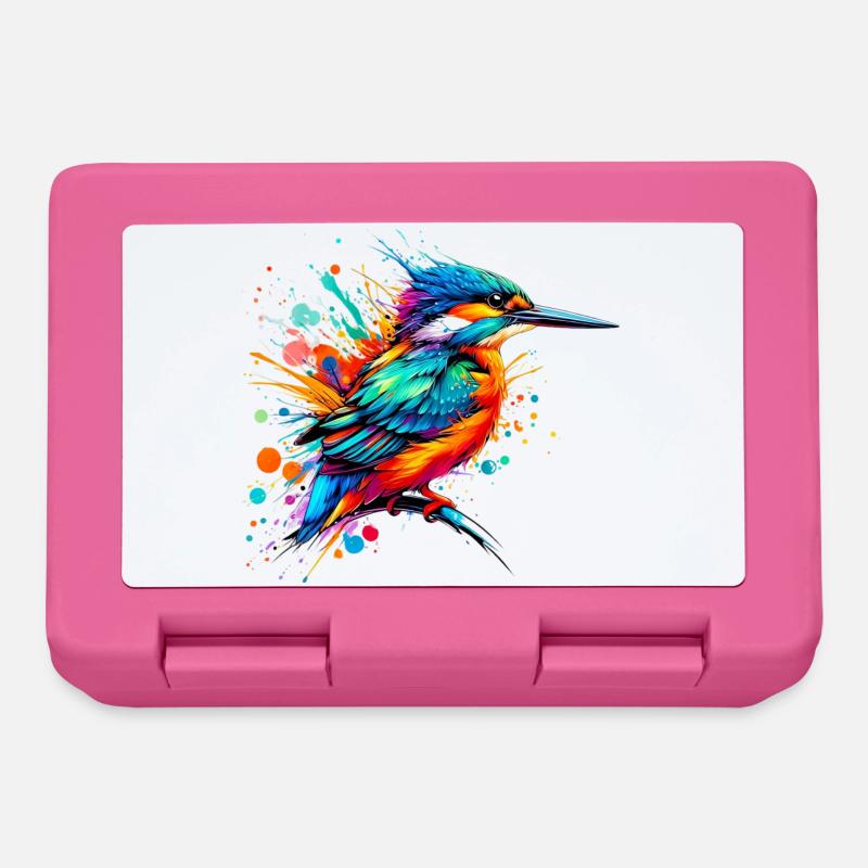 Eisvogel - Brotdose - Pink