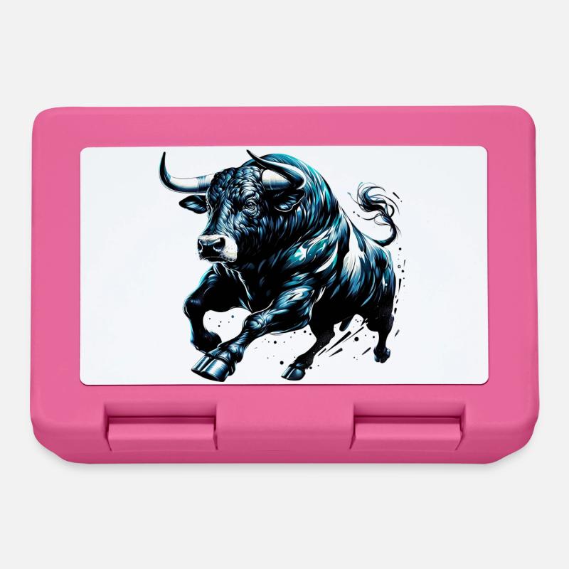 Bull - Lunchbox - pink