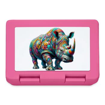 Nashorn - Brotdose - Pink - Vorne