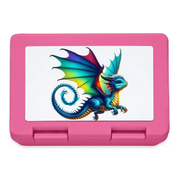 Dragon - Lunchbox - pink - Front