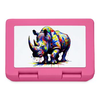 Nashorn - Brotdose - Pink - Vorne