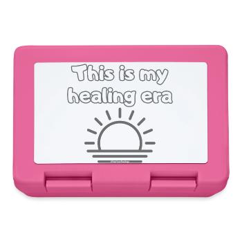 This is my healing era #FeelYourFeelings Statement - Brotdose - Pink - Vorne