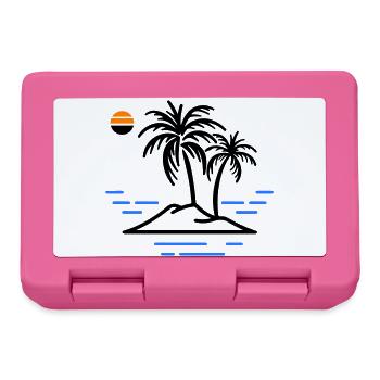 Palm Island - Lunchbox - pink - Front