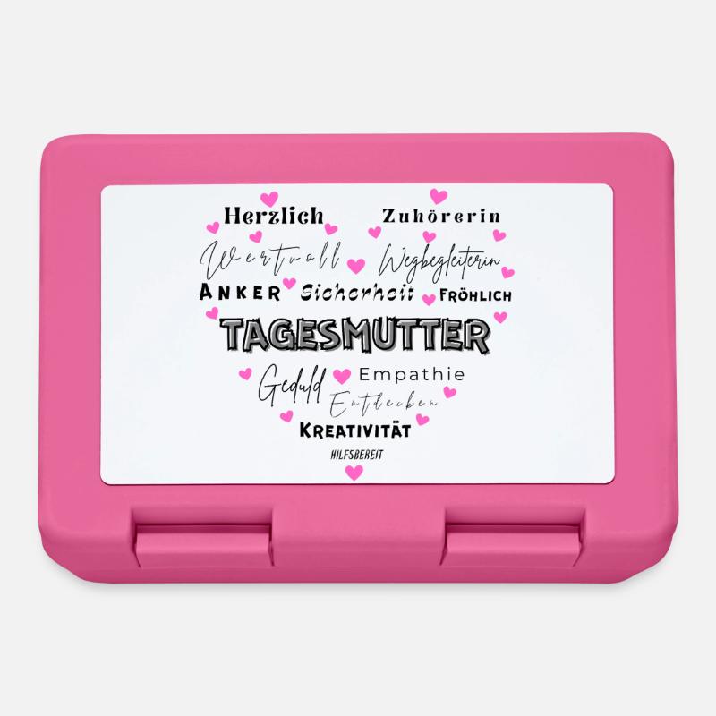 Gift childminder - Lunchbox - pink