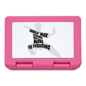 Surely Not Everybody Was Kung Fu Fighting Lustig - Lunchbox - pink - Front